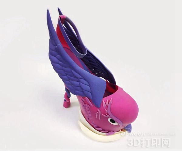 Designers use 3D printing to create entries for the Hong Kong shoe design competition