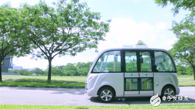 Singapore's unmanned shuttle bus service will begin operation in early 2017