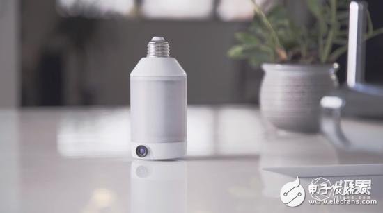 Smart light bulb + security camera combined into one for home security