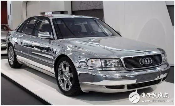 The new Audi A8L is listed _ASF and all aluminum