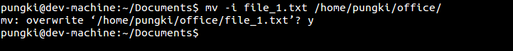 Linux-based mv instructions to move files and directory commands