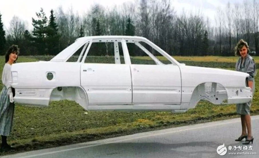 The new Audi A8L is listed _ASF and all aluminum