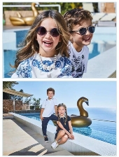 Roberto Cavalli children's clothing 2018 spring and summer series of large advertising