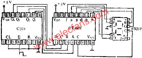 CT4003 with 5V circuit diagram 