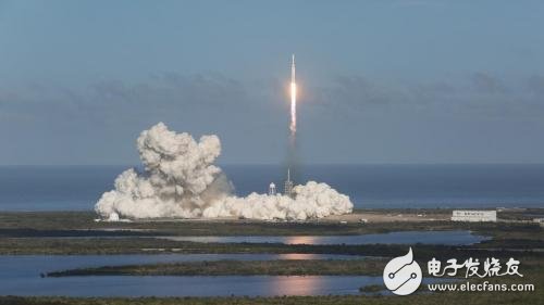 What is the significance of the Falcon heavy launch?