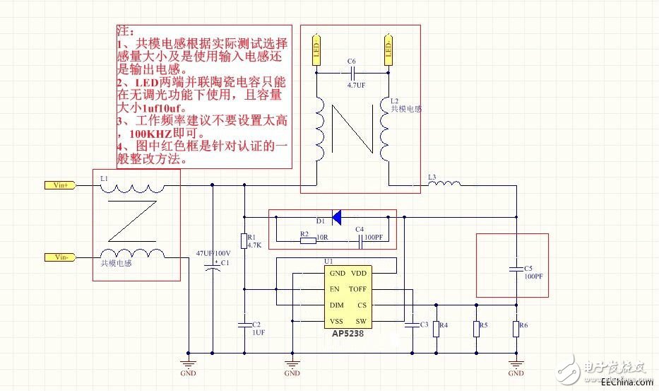 Solutions for various constant current ICs