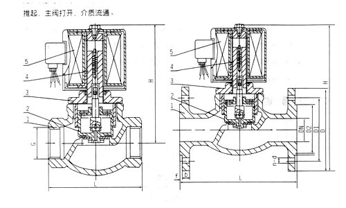 Steam solenoid valve