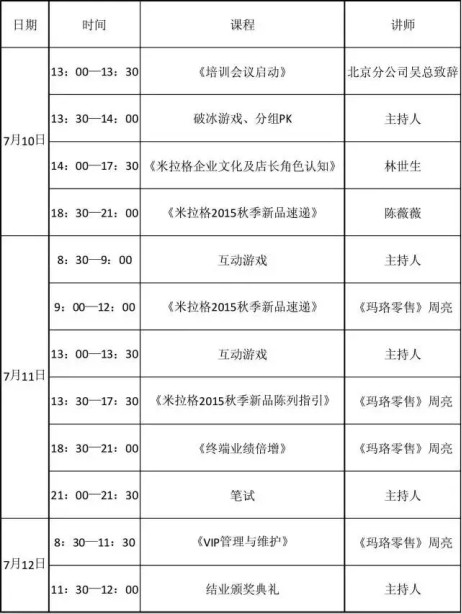 2015ç±³æ‹‰æ ¼ç§‹å­£æ–°å“å¼€å­£åŸ¹è®­ä¼šâ€œèƒœè€…ä¸ºçŽ‹ å†³èƒœç»ˆç«¯â€â€”â€”åŒ—äº¬ç«™é‚€è¯·å‡½