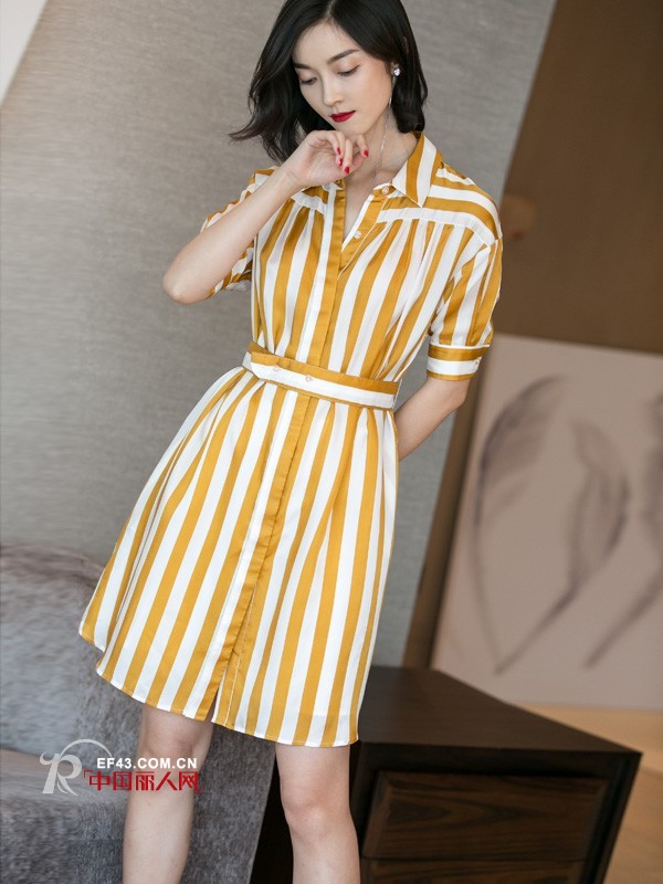 èŒåœºOLå¤å¤©ç©¿ä»€ä¹ˆæ¬¾å¼çš„è¿žè¡£è£™å¥½çœ‹ ç±³æ€é˜³å¥³è£…å¹²ç»ƒèŒƒå„¿çš„èŒåœºè¿žè¡£è£™