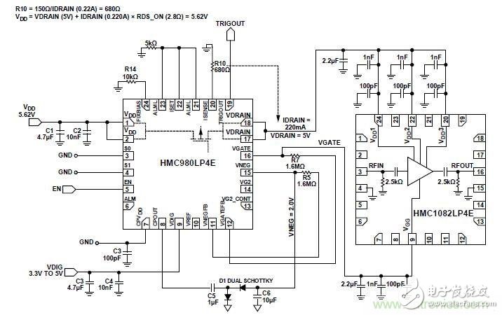 The best solution for biasing RF with an active bias controller