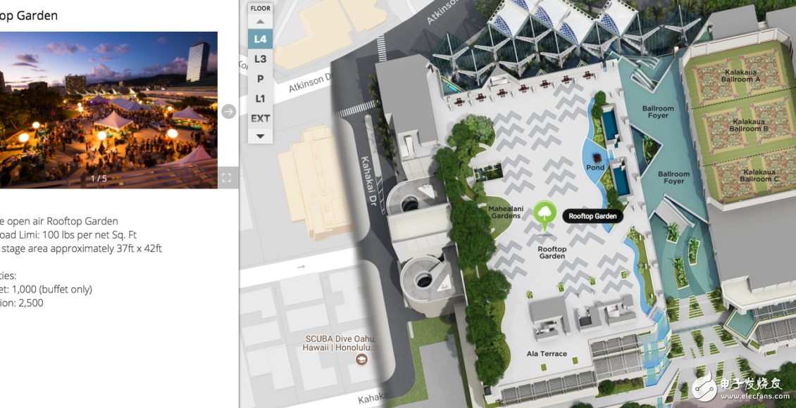 Concept3D's 3D and VR navigation platforms are launched at the 1.1 million square foot conference center