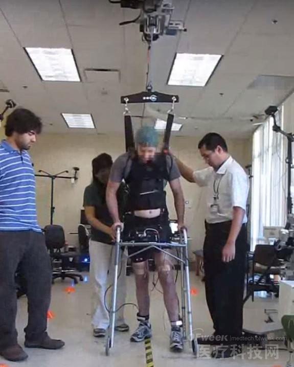 New technology: Brainwave control system allows paralyzed patients to walk!