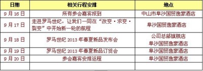 ç½—é©¬ä¸–çºª2013å¹´æ–°å“å‘å¸ƒä¼šæš¨ç½—é©¬ä¸–çºªæ——èˆ°åº—å¼€ä¸šåº†å…¸