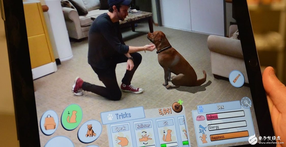 With Unreal Engine and AR technology, anyone can bring a cute Labrador named Dex into the living room.