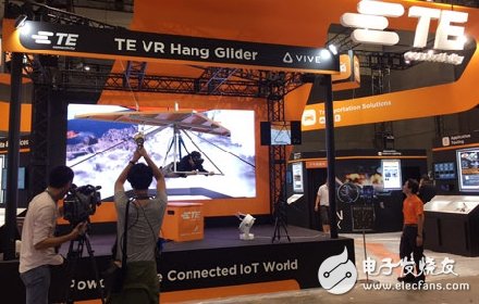 TE and HTC Vive cooperate with TE VR gliders to enable the interconnection of the Internet of Things world