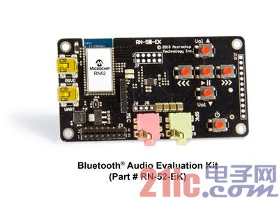 Microchip adds Bluetooth module for streaming audio