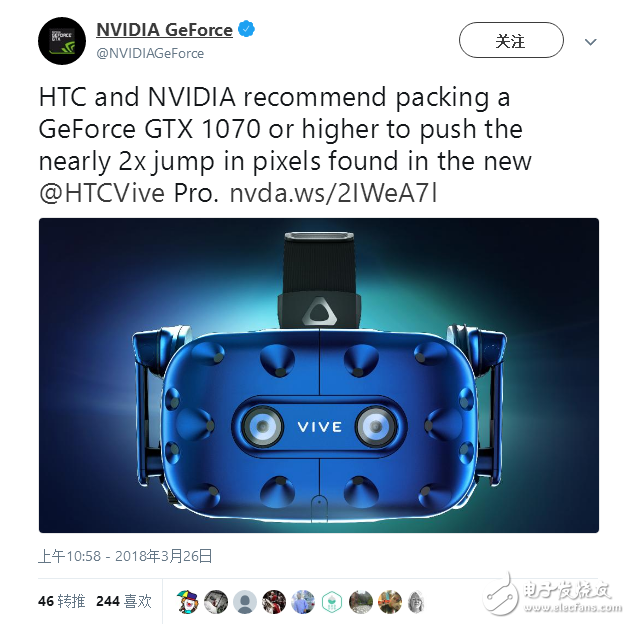 HTC Vive Pro specification changes Graphics card converted to more powerful 1070
