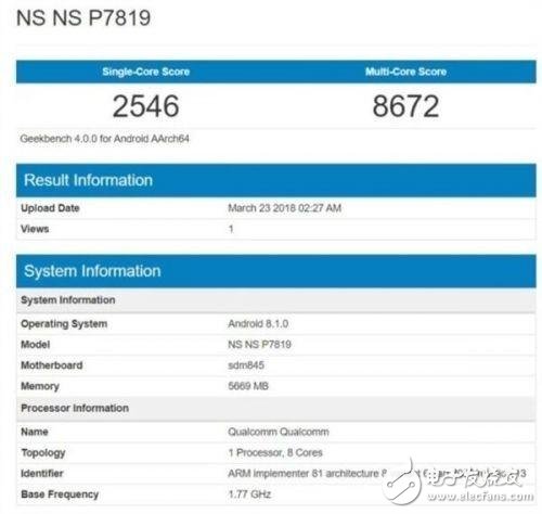 Faced for the head of the country! One plus 6 foreign running scores surpass Samsung S9, Xiaolong 845 processor