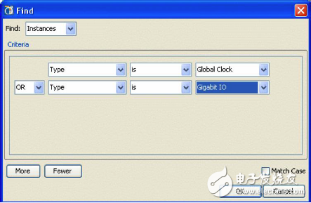 Find global clocks and high speed I/O