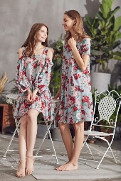 Xmlee Emile Women's 2018 Summer New Print Series Dress