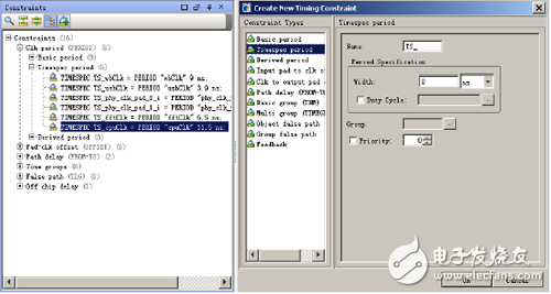 New timing constraint