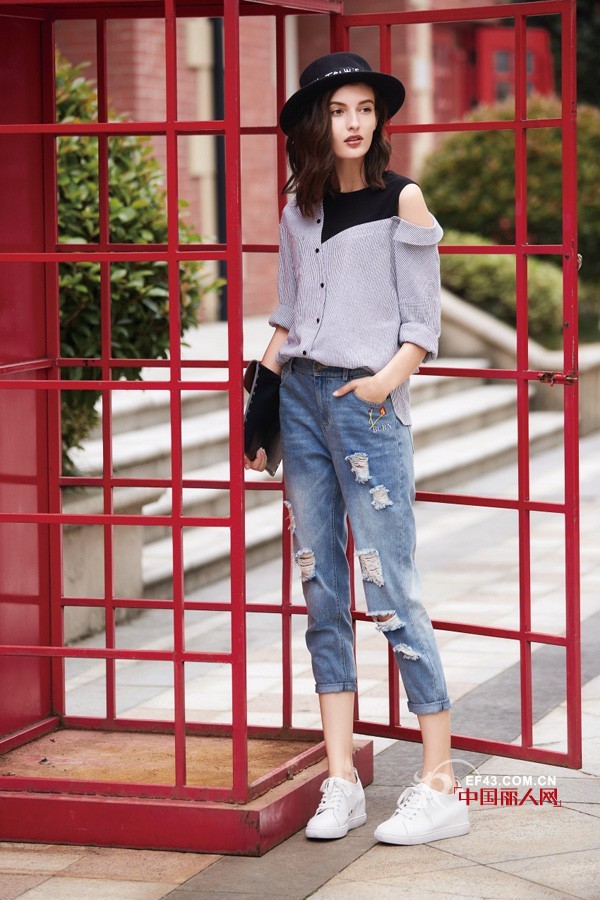 æ˜¥å­£ç ´æ´žç‰›ä»”è£¤é…ä»€ä¹ˆè¡£æœ ç ´æ´žè£¤é…ä»€ä¹ˆä¸Šè¡£