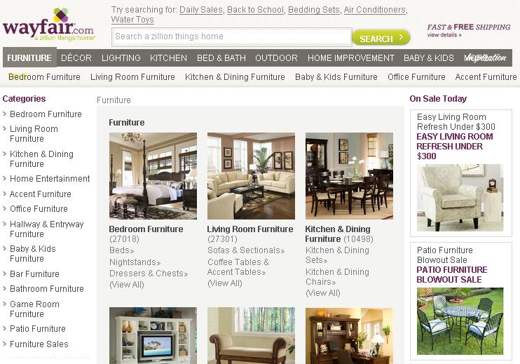 US furniture advertises offline brands with annual revenues