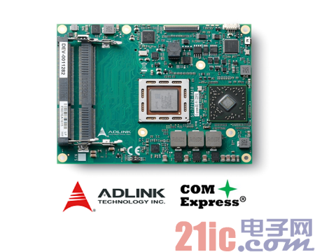ADLINK launches COM Express Type 6 modular computer supporting high-end image processing