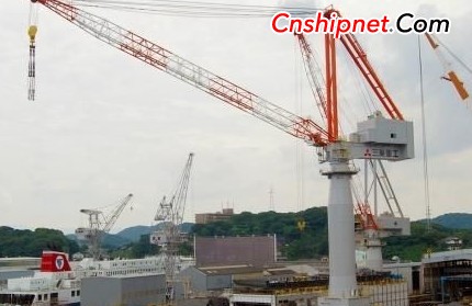 Japan's Mitsubishi Heavy Industries upgraded modern shipbuilding equipment upgrade
