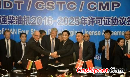 China Ship Power and Mann renew the license agreement for the 10-year MAN two-stroke engine