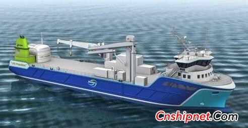 Luo Luo was awarded a LNG propulsion system package for a freighter