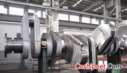 China's first marine low-speed diesel engine crankshaft exported to Japan