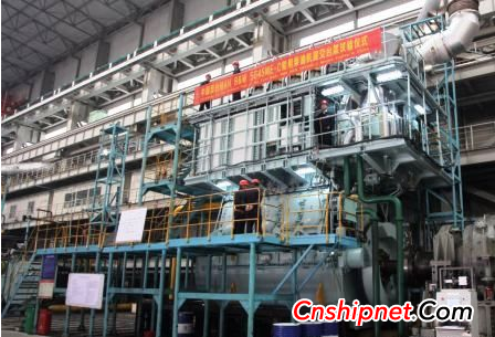 China's latest electronic control intelligent type - Jingjiang Dakai heavy machine G45ME-C9.5 low speed diesel engine delivery