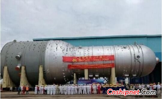 Sensong (Jiangsu) Heavy Industry Petrol Fractionator will ship shipment
