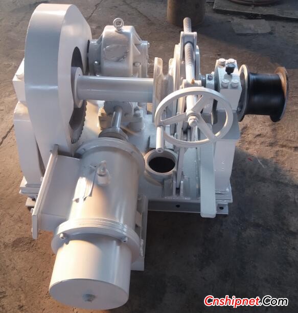 Jiangsu Jiesheng Î¦26 electric anchor machine delivered smoothly