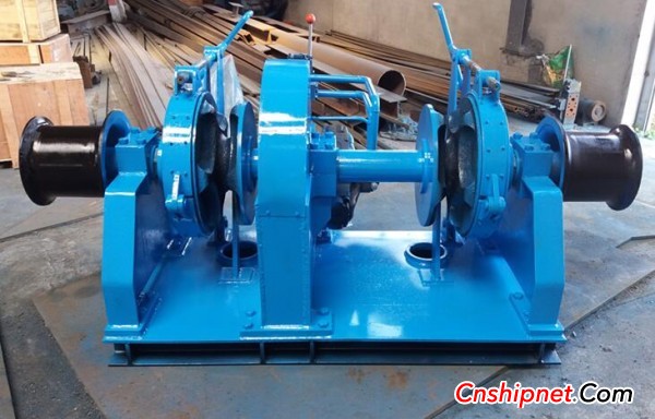 Jiangsu Jiesheng Anchor Machine Delivers Î¦30 Hydraulic Combination Windlass