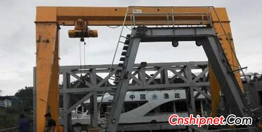 Jiangsu Jinshun Windlass 10Tx10M Marine Gantry Crane Delivered Successfully