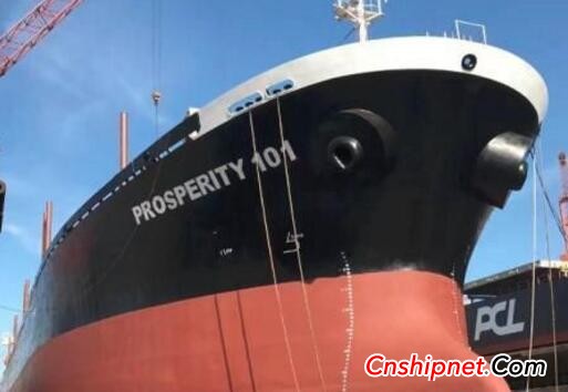 Hailong's new material "Hailong Guanai" green power antifouling paint for the first successful ship application