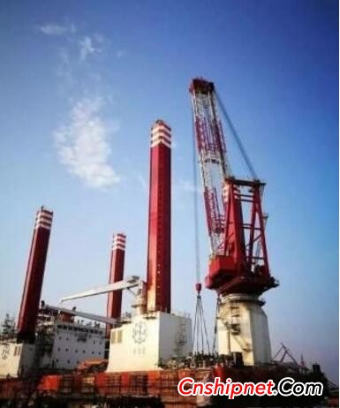 800 tons of wind power installation cranes of South China Marine Machinery successfully passed CCS inspection