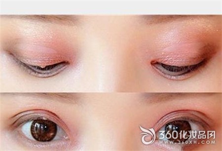 Sweet temperament makeup eye socket eyebrow eye shadow eye makeup eye drop eyeliner