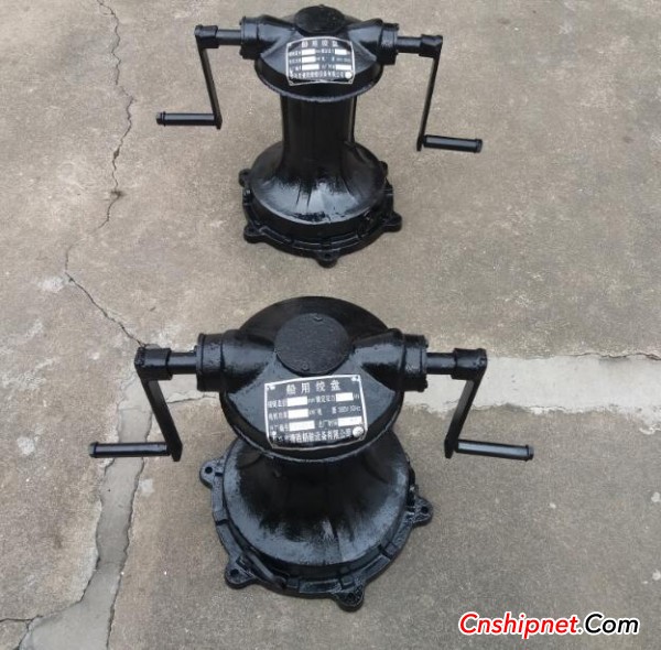 Jiangsu Jinshun Anchor Machine delivered the first batch of 2KN human hand winch