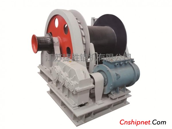 Jiangsu Jiesheng Anchor Machine Delivers High Horsepower JD120KN Electric Mooring Winch