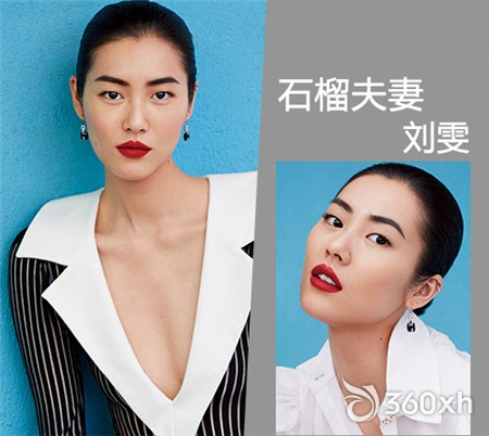 Pomegranate couple: Liu Wen
