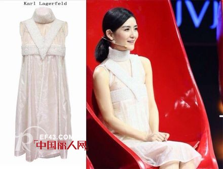 è°¢å¨œã€Šè¶…çº§å…ˆç”Ÿã€‹ç©¿Karl Lagerfeldæœè£…å“ç‰Œ ç»½æ”¾å°å¥³äººå‘³