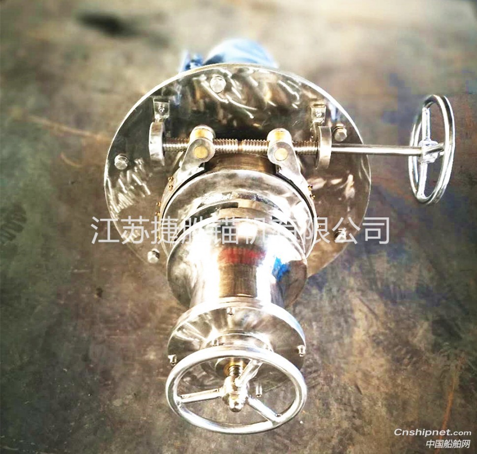 China's first high-end stainless steel electric anchor winch delivered smoothly