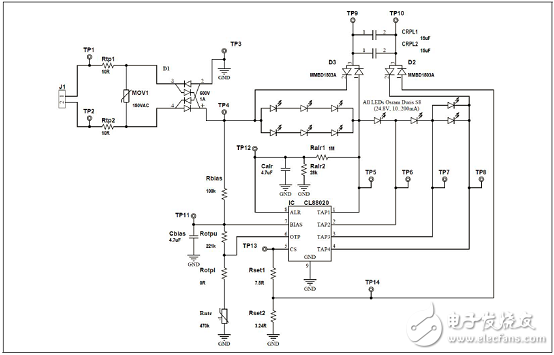 [Original] Microchip CL88020 120VAC 8.5W Offline LED Driver Solution