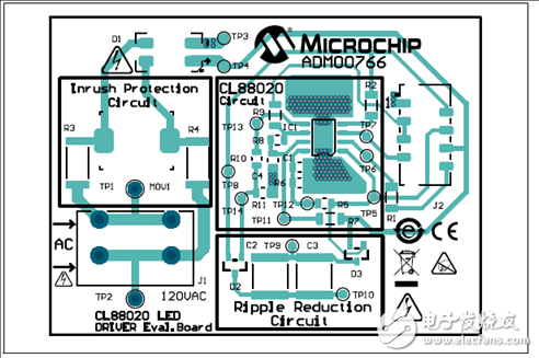 [Original] Microchip CL88020 120VAC 8.5W Offline LED Driver Solution