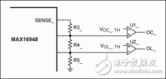 Figure 5. Open load and overcurrent detection circuit