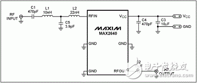 ISDB-T design based on MAX2640 low noise amplifier