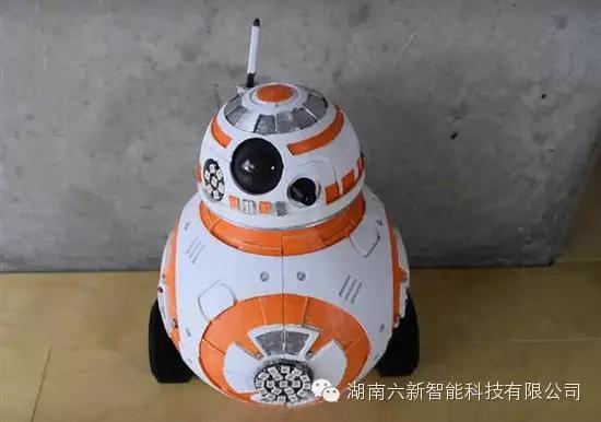 BB-8 robot in Star Wars 7 is manufactured by 3D printing